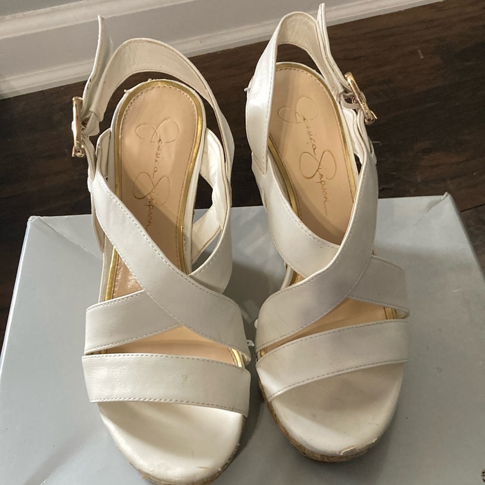 Elegant White Women's Sandals